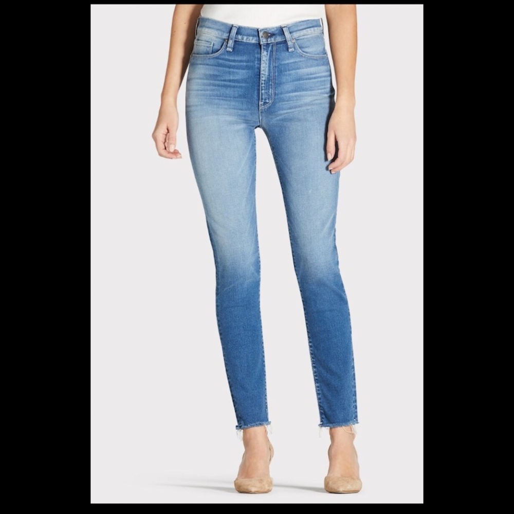 Hudson Jeans Barbara skinny with raw hem- ALL OFFERS ACCEPTED